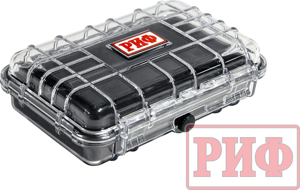 Кейс пластиковый защитный ударопрочный РИФ 190x130x55 мм. Артикул WR-63T