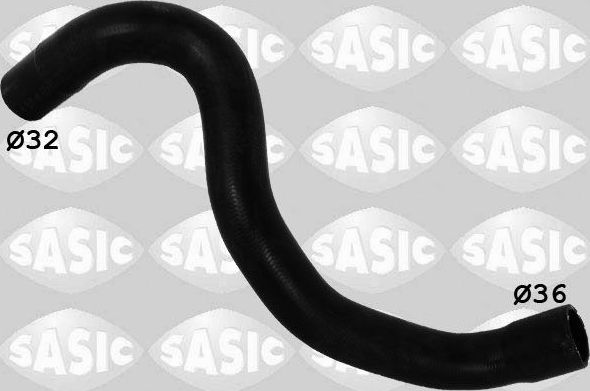 Патрубок радиатора (системы охлаждения) Sasic. Артикул 3404040