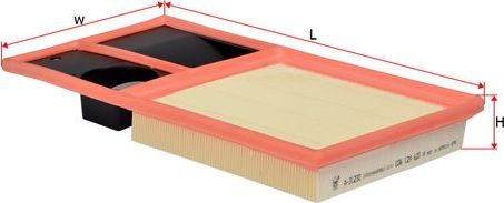 Воздушный фильтр Sakura. Артикул A-31230