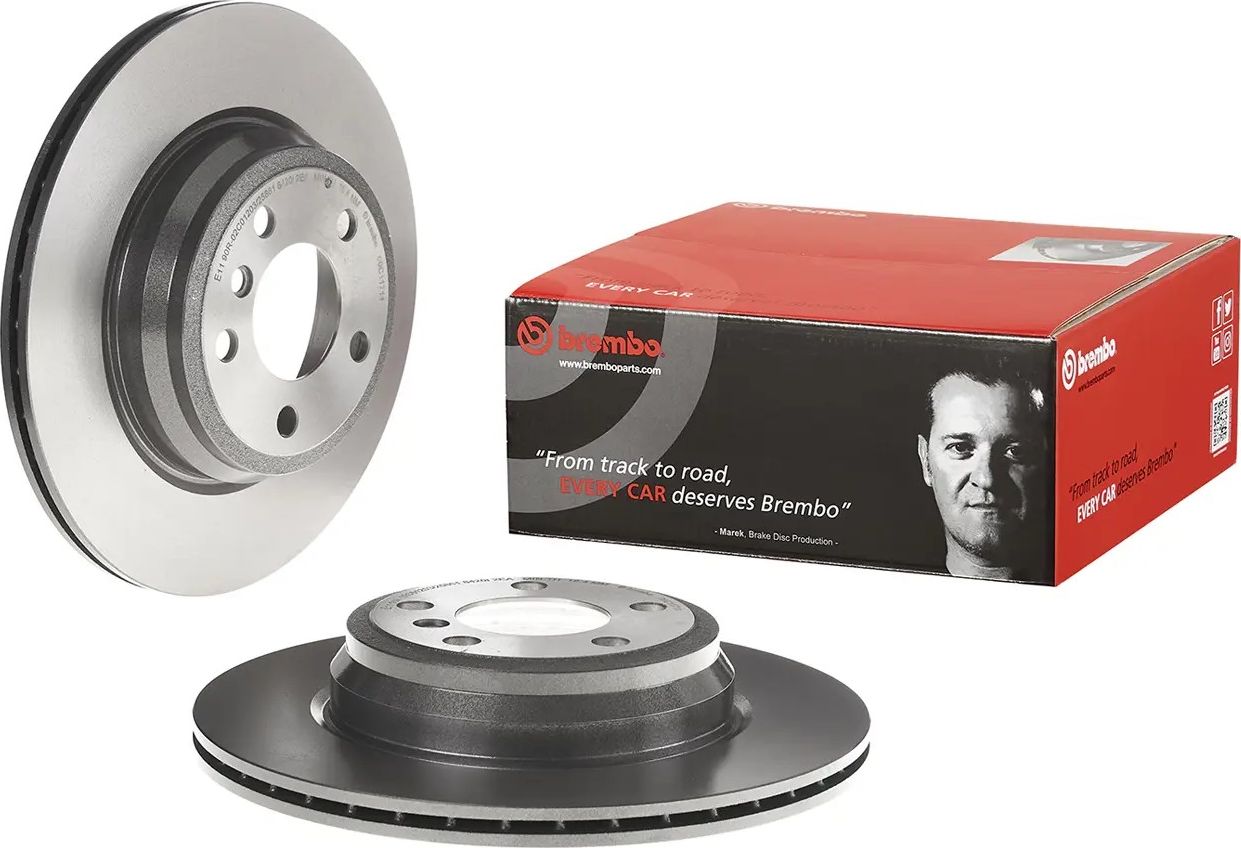Тормозной диск Brembo PRIME LINE - UV Coated. Артикул 09.C117.11