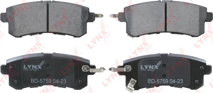 Тормозные колодки LYNXauto. Артикул BD-5759