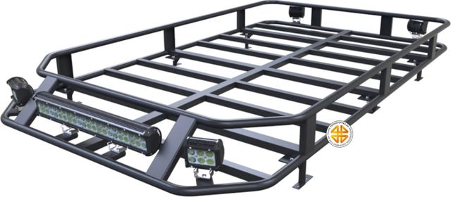 Багажник экспедиционный Podgotoffka 1900х1100х120 мм с креплением на гладкую крышу для Great Wall Hover H3. Артикул PGT-B.87.02