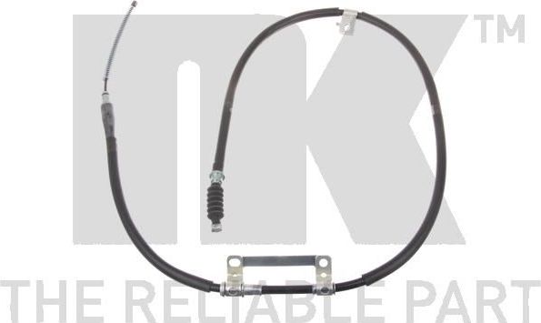 Трос ручника (тросик ручного тормоза) NK. Артикул 903515