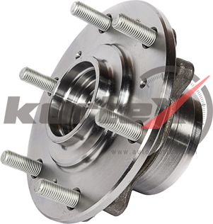 Ступица с подшипником MITSUBISHI L200/PAJERO SPORT II 05- перед.(+ABS) (Kortex). Артикул KHB4273STD