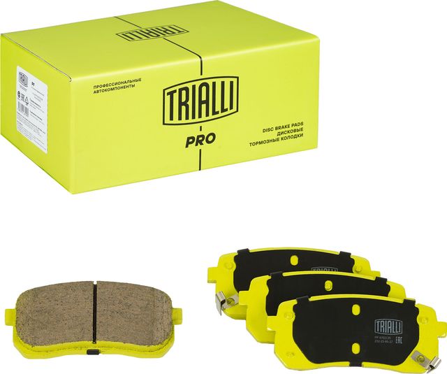 Тормозные колодки Trialli (Low-Metallic). Артикул PF 0702CR