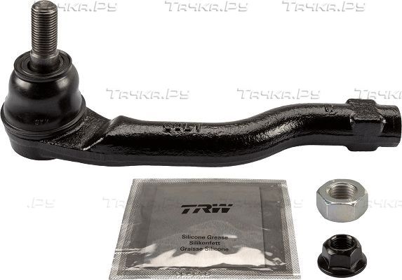 Наконечник рулевой тяги TRW правый внешний для Mazda 2 II (DE) 2007-2015. Артикул JTE1180