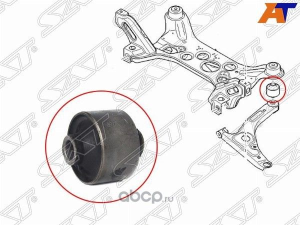 САЙЛЕНТБЛОК ПЕРЕДНЕГО РЫЧАГА ЗАДНИЙ FORD TRANSIT V (SAT). Артикул ST1553246BU2