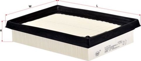 Воздушный фильтр Sakura. Артикул A-33750