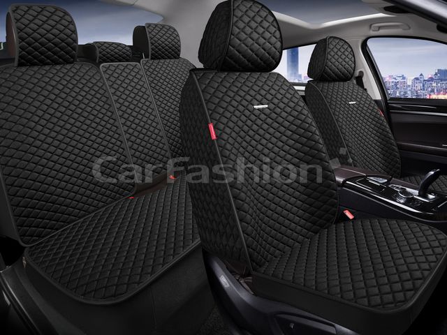 Накидки универсальные CarFashion Rancho Plus для авто, цвет Черный/Черный/Черный. Артикул 27357