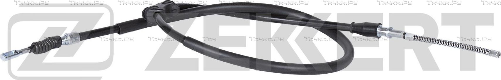 Трос ручника (тросик ручного тормоза) Zekkert. Артикул BZ-1156