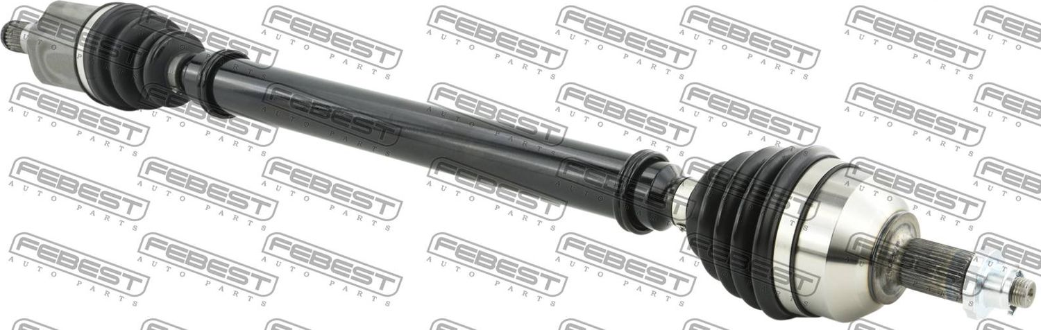 Полуось (привод в сборе, приводной вал) Febest. Артикул 2314-PVRH