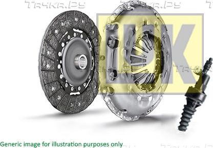Сцепление (комплект) LuK RepSet Pro для Skoda Octavia Tour 1997-2010. Артикул 621 3014 22