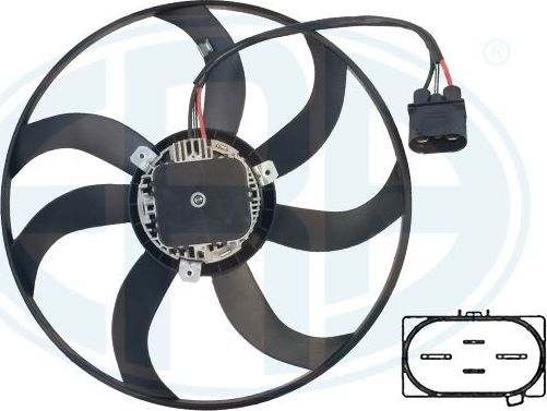 Вентилятор радиатора двигателя Era. Артикул 352120