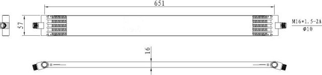 Радиатор масляный (маслоохладитель) для АКПП NRF (алюминий) для Mercedes-Benz Vito II (W639) 2003-2014. Артикул 31813