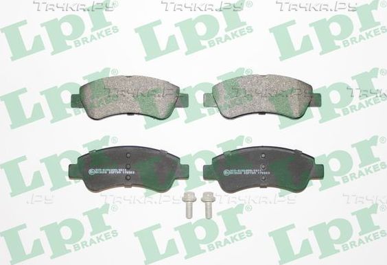 Тормозные колодки LPR. Артикул 05P789