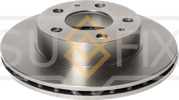 Диск тормозной передний правый/левый CITROEN JUMPER 1994-2002/FIAT DUCATO 1994-2 (Sufix). Артикул FX1008