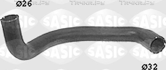 Патрубок радиатора (системы охлаждения) Sasic. Артикул SWH6692