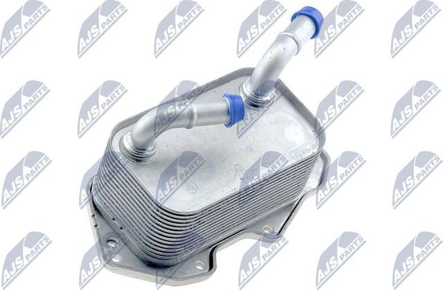 Радиатор масляный (маслоохладитель) для двигателя NTY для Audi Q7 I (4L) 2010-2015. Артикул CCL-AU-026