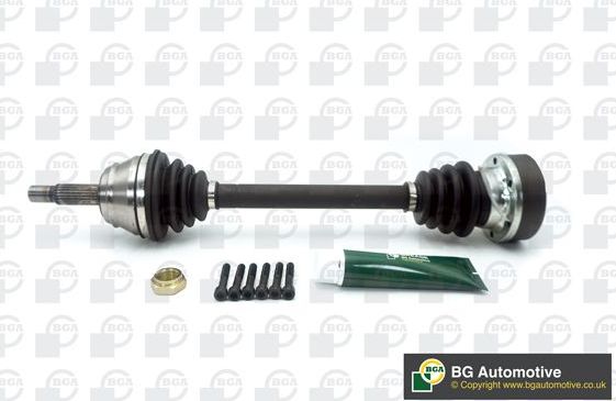 Полуось (привод в сборе, приводной вал) BGA передняя правая/левая для Volkswagen Vento 1991-1998. Артикул DS9607L