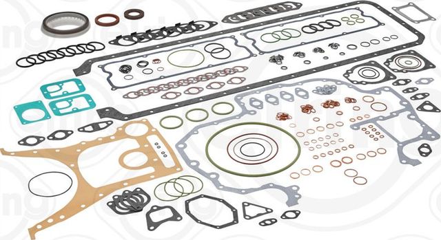 Прокладки двигателя (комплект) Elring для IVECO EuroTech 1992-2026. Артикул 018.210