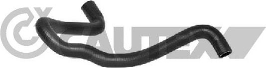Патрубок радиатора (системы охлаждения) Cautex. Артикул 771390