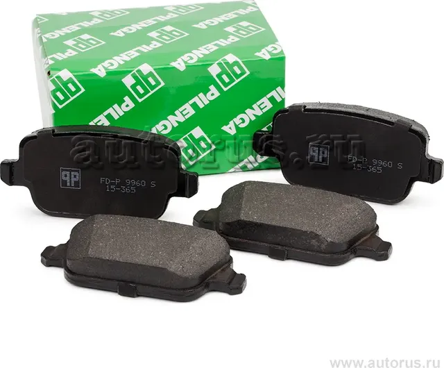 PILENGA Колодки тормозные дисковые задние  FORD MONDEO IV  GALAXY  KUGA  S-MAX  VOLVO. Артикул fd-p9960s