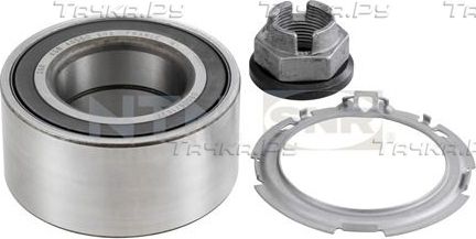 Ступичный подшипник (комплект) NTN / SNR передний для Renault Laguna II 2001-2007. Артикул R155.116