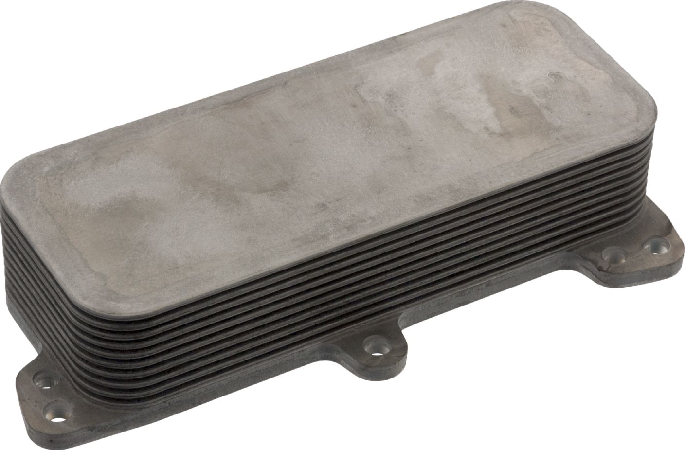 Радиатор масляный (маслоохладитель) для двигателя SWAG (алюминий). Артикул 30 10 1009