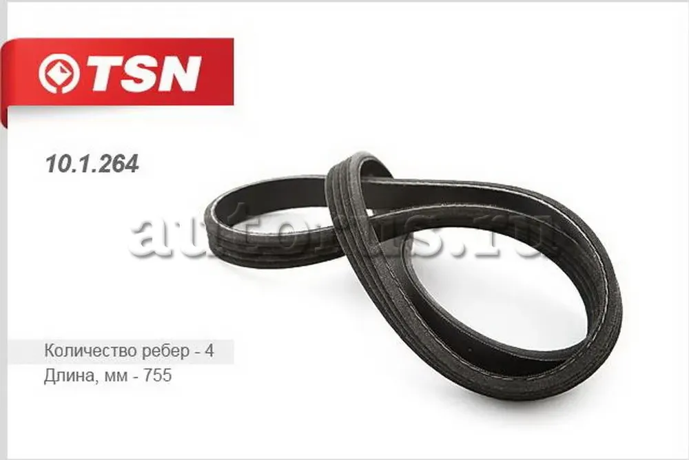 Ремень поликлиновой (TSN). Артикул 101264