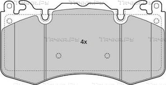 Тормозные колодки Fremax передние для Land Rover Range Rover III 2009-2012. Артикул FBP-1839