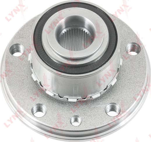 Ступица колеса с интегрированным подшипником LYNXauto передняя/задняя для Volkswagen Multivan T5 2003-2015. Артикул WH-1165