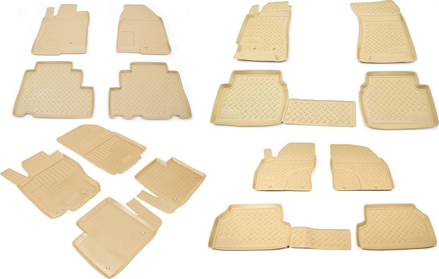 Коврики Норпласт для салона Ford Kuga III 2019-2026 Бежевый. Артикул NPA11-C22-420-B