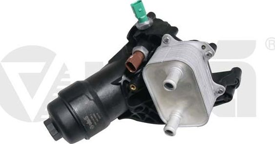 Радиатор масляный (маслоохладитель) для двигателя (в сборе) Vika. Артикул 11151777901