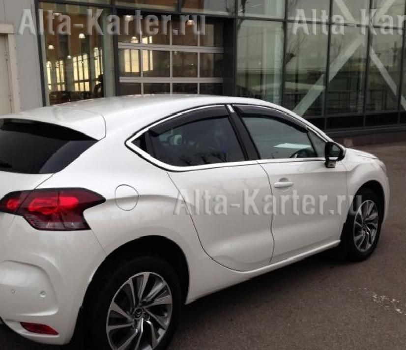 Дефлекторы Cobra Tuning для окон Citroen DS4 хэтчбек 5-дв. 2011-2015. Артикул C41510