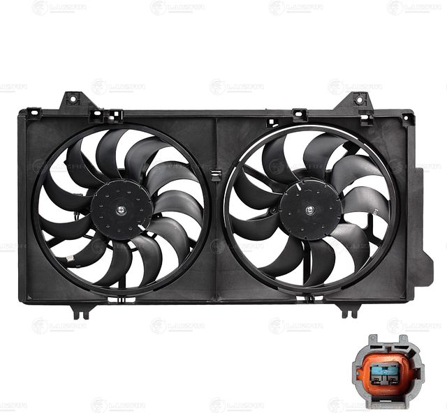 Вентилятор радиатора двигателя Luzar для Mazda 6 III (GJ) 2012-2026. Артикул LFK 2570