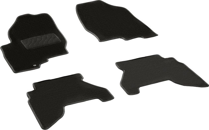 Коврики текстильные Seintex на нескользящей основе для салона Nissan Pathfinder R51 2004-2014. Артикул 82765
