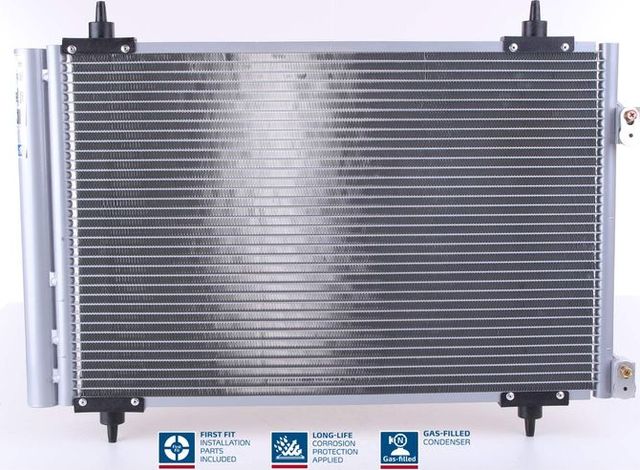 Радиатор кондиционера (конденсатор) Nissens (алюминий) для Peugeot RCZ I 2010-2015. Артикул 94826