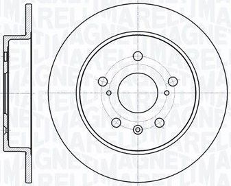 Тормозной диск Magneti Marelli. Артикул 361302040369