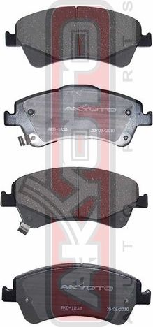Тормозные колодки Akyoto Packing AKYOTO. Артикул AKD-1837