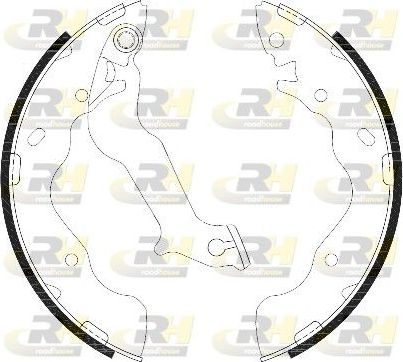 Тормозные колодки RoadHouse. Артикул 4287.00