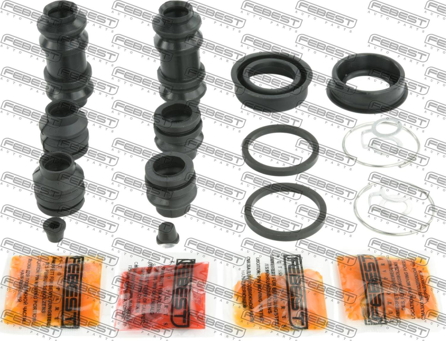 Ремкомплект тормозного суппорта Febest. Артикул 0175-NCP61R