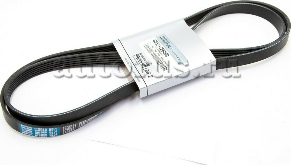 Приводной ремень поликлиновой Hyundai / KIA. Артикул S252122B000
