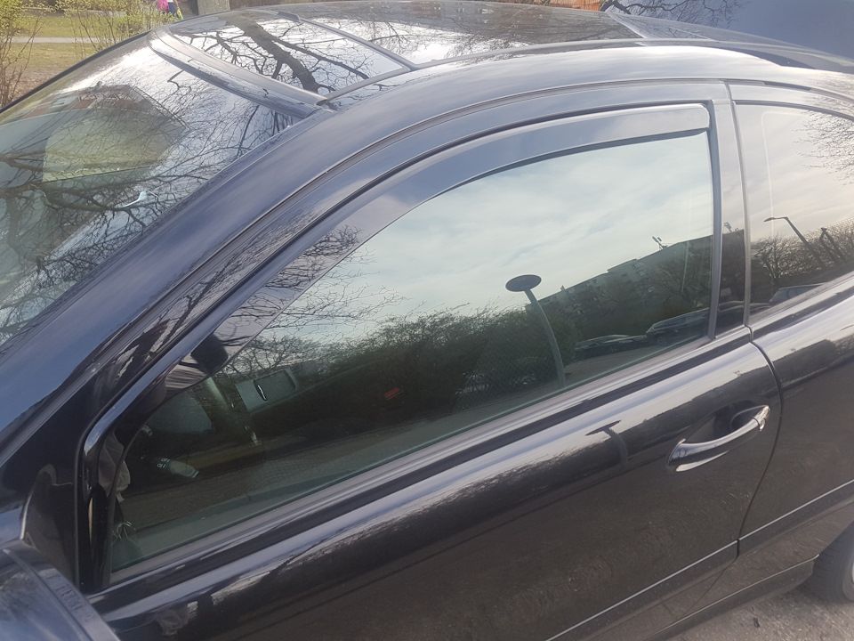 Дефлекторы Heko для окон Mercedes-Benz C-Класс W203 3-дв. 2000-2007. Артикул 23242