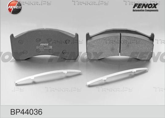 Тормозные колодки Fenox. Артикул BP44036