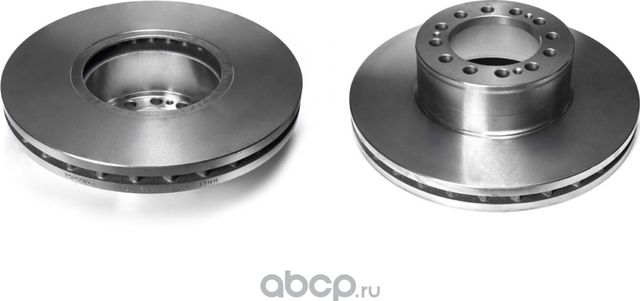 Диск тормозной MAN (430x130x131x168 отв=12x19mm & 3xM12x1.5) арт. 81508030040 (T (Topcover). Артикул T01943002