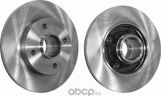 Диск тормозной зад CITROEN C4 II 11-DS4 11-PEUGE (SAT). Артикул ST424965