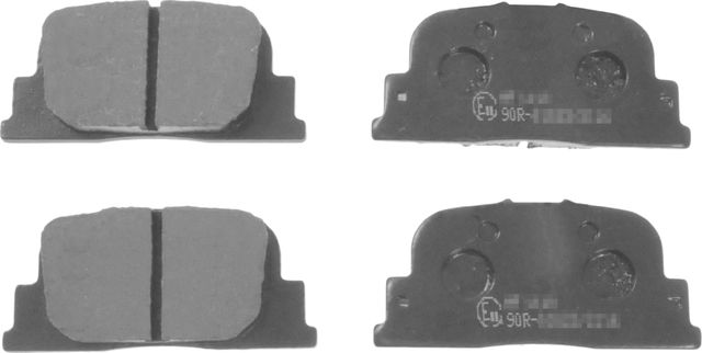 Тормозные колодки Blue Print задние для Toyota Prius II (XW20) 2004-2009. Артикул ADT342179