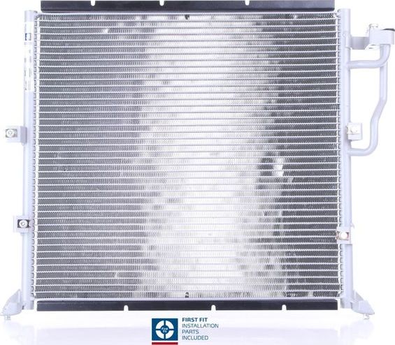 Радиатор кондиционера (конденсатор) Nissens (алюминий). Артикул 94157