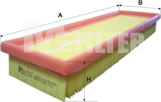 Воздушный фильтр MFilter. Артикул K 470