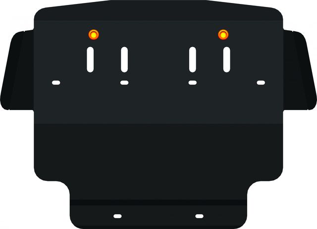 Защита Alfeco для картера и КПП Mercedes-Benz E-Класс W124 1985-1996. Артикул ALF.36.04